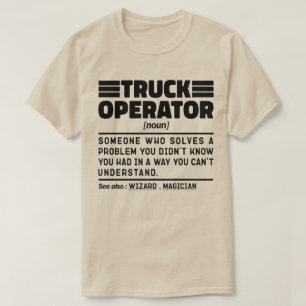 Spezialist für schwere Nutzfahrzeuge T-Shirt