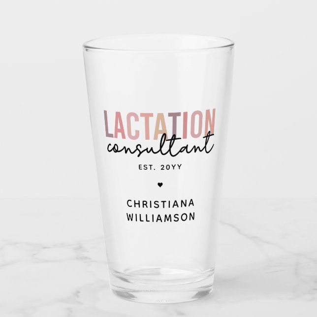 Spezialist IBCLC Glas (Vorderseite)