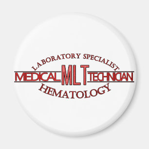 SPEZIALISTISCHER LABRADOR MLT HEMATOLOGIE MEDIZINI MAGNET