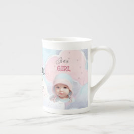 Spezialität für das Baby Gender Prozellantasse
