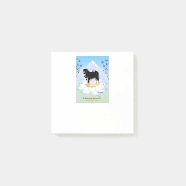 Spezialität Tibetan Mastiff Post-It-Notes Post-it Klebezettel (Vorderseite)