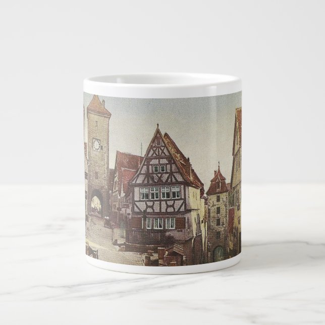 Spezialitäten-Tasse: Rothenburg ob der Tauber Jumbo-Tasse (Vorderseite)