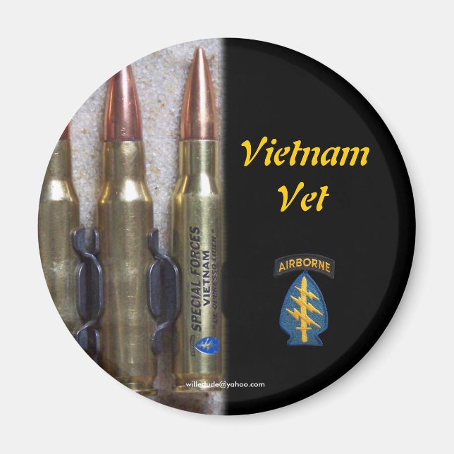 Spezialkräfte der grünen Berbergruppe "Vietnam" Ma Magnet (Vorne)