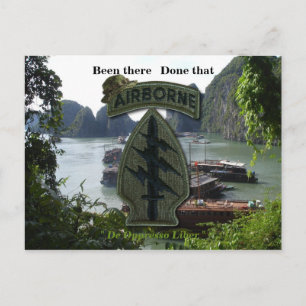 Spezialkräfte Grüne Berets sf. Krieg vietnam Postkarte