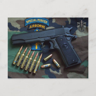 Spezialkräfte Grüne Berge Sf SOF LRPS Postkarte