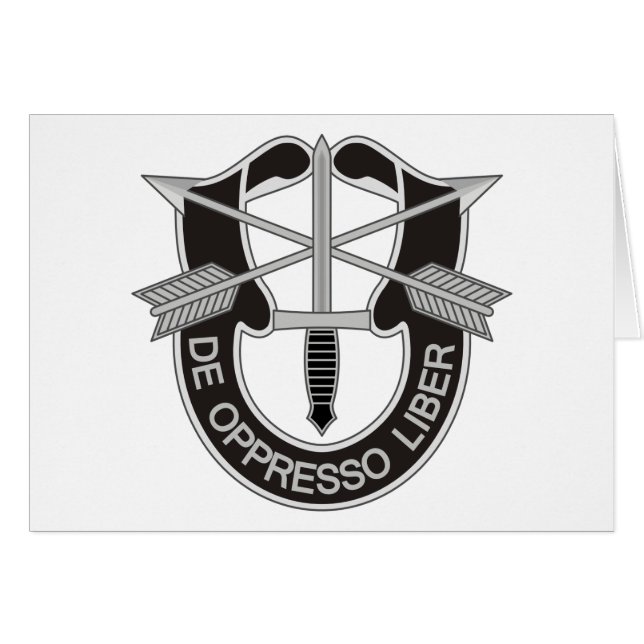 Spezialkräfte SF De Oppresso Liber (Vorderseite (Horizontal))
