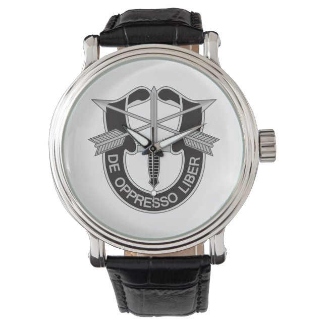 Spezialkräfte SF De Oppresso Liber Armbanduhr (Vorderseite)