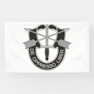 Spezialkräfte SF De Oppresso Liber Banner