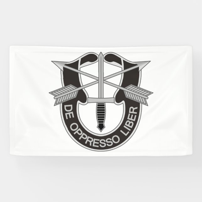 Spezialkräfte SF De Oppresso Liber Banner (Horizontal)