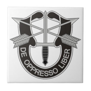 Spezialkräfte SF De Oppresso Liber Fliese