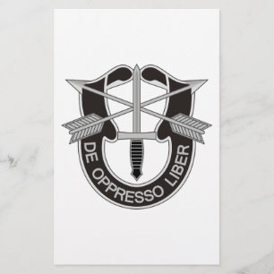 Spezialkräfte SF De Oppresso Liber Flyer