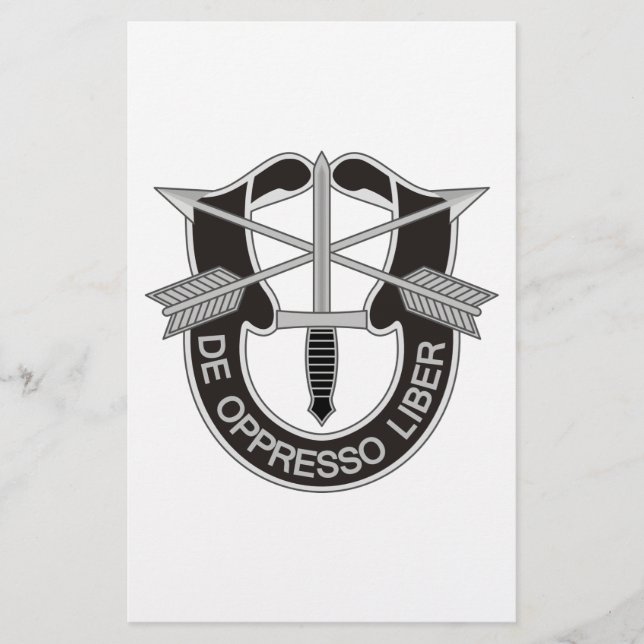 Spezialkräfte SF De Oppresso Liber Flyer (Vorne)