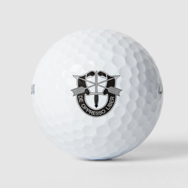Spezialkräfte SF De Oppresso Liber Golfball (Vorderseite)
