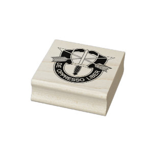 Spezialkräfte SF De Oppresso Liber Gummistempel