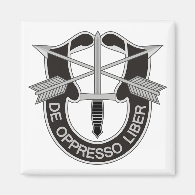 Spezialkräfte SF De Oppresso Liber Magnet (Vorne)