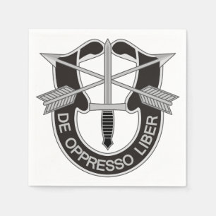 Spezialkräfte SF De Oppresso Liber Serviette