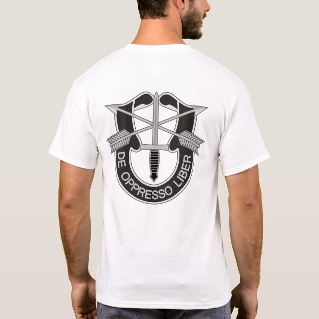 Spezialkräfte SF De Oppresso Liber T-Shirt (Rückseite)