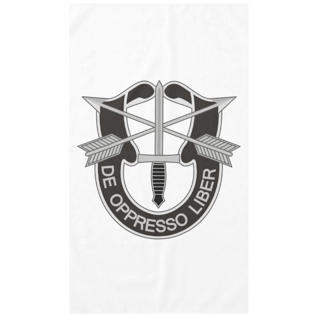 Spezialkräfte SF De Oppresso Liber Tischdecke (Vorderseite)