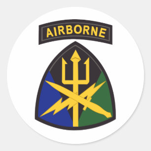 Spezialoperation-Befehls-Gelenk zwingt Befehl Runder Aufkleber