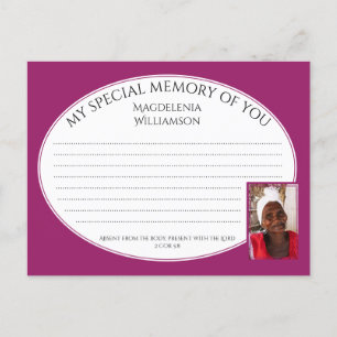 SPEZIALSPEICHER DES Fotos Speicherkarte freigeben Postkarte