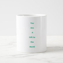 Spezialtasse, die Ihre Gedanken hebt