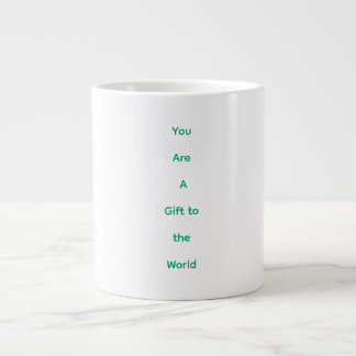 Spezialtasse, die Ihre Gedanken hebt Jumbo-Tasse