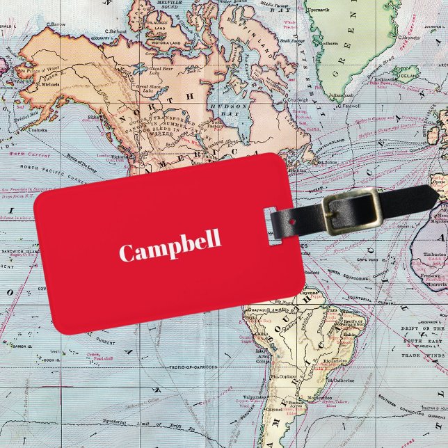 Speziell für den Bereich Rot Gepäckanhänger (Von Creator hochgeladen)