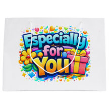 Speziell für Dich – Süßes Blumen- & Geschenktasche