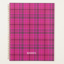 Speziell für Preppy Pink und lila kariertes Tartan