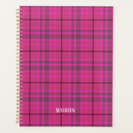 Speziell für Preppy Pink und lila kariertes Tartan Planer