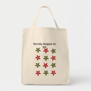 "Speziell für Sie entworfen"-Tasche - Floral Tragetasche