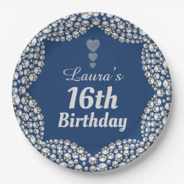 Spezielle 16. oder Party-Teller bearbeiten Pappteller