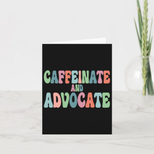 Spezielle Autis des Kaffeinats und des Advocents S Karte