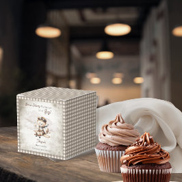 Spezielle Babydusche für Teddy-Bären Geschenkschachtel