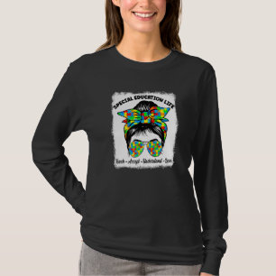Spezielle Bildung Annehmen von Lieben verstehen T-Shirt
