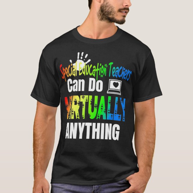 Spezielle Bildung für Remote Learning T-Shirt (Vorderseite)