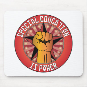 Spezielle Bildung ist Power Mousepad