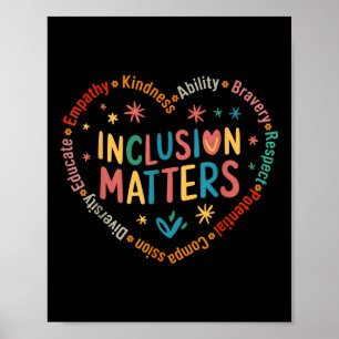 Spezielle Bildung Lehrer Inklusion S Autismus Awar Poster