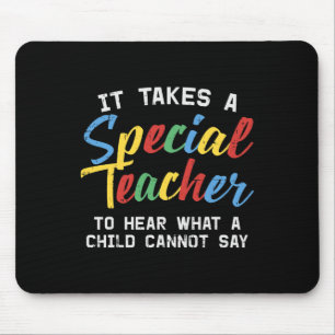Spezielle Bildung Lehrer Niedlich Autismus Bewusst Mousepad