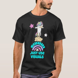 Spezielle Bildung Lehrer Sped Shh verwenden Sie ei T-Shirt