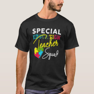 Spezielle Bildung Lehrer Squad Cool Sped Matchi T-Shirt