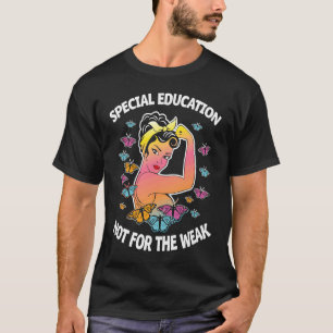 Spezielle Bildung Lehrerin Butterfly Proud Coworke T-Shirt