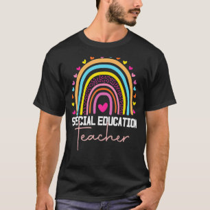 Spezielle Bildung Lehrerin Sped Ed Sped Leopard Ra T-Shirt