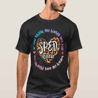 Spezielle Bildung Leopard Crew T-Shirt