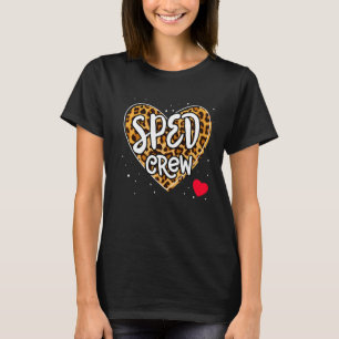 Spezielle Bildung Leopard Crew T-Shirt