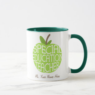 Spezielle Bildungs-Lehrer-Grün-Apple-Tasse Tasse