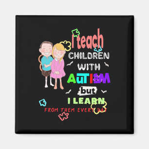 Spezielle Ed SPED Lehrerin unterrichtet Cool Autis Magnet