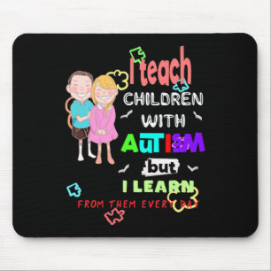 Spezielle Ed Sped Teacher Unterrichten Coole Autis Mousepad