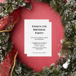 Spezielle Einladungen und Party-Karten