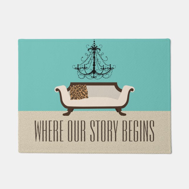 Spezielle Familienunterkunft Fußmatte (Vorderseite)